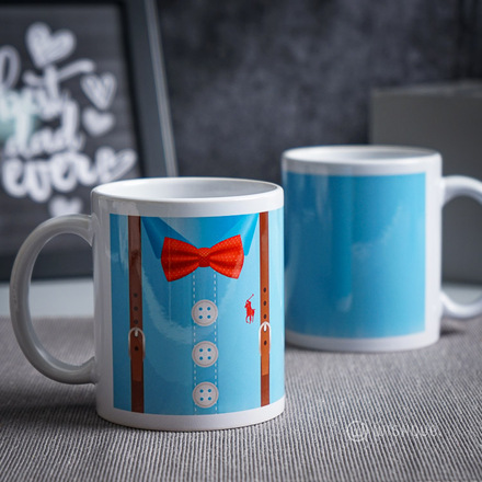 Polo Shirt Printed Mug