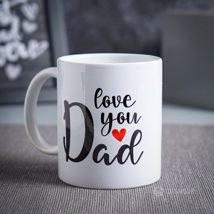 Love You Dad Printed Mug