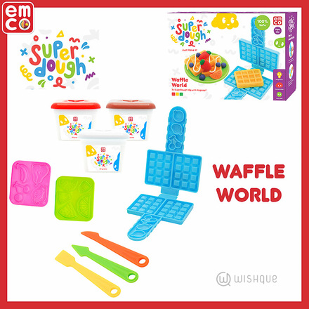 Super Dough Mini Maker - Waffle World