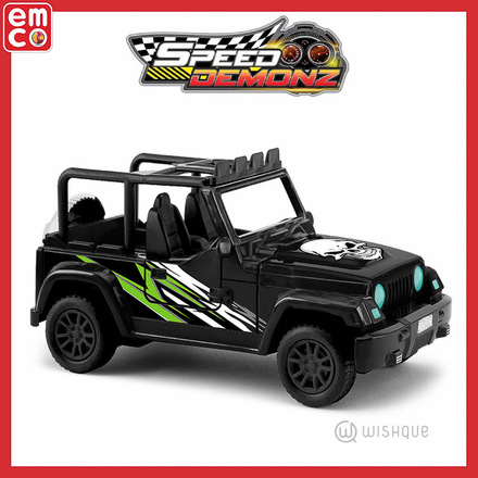 Speed Demonz Mini Remote R/C - Black Jeep