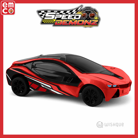 Speed Demonz Mini Remote R/C - Red Car