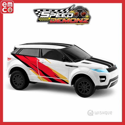 Speed Demonz Mini Remote R/C - White SUV