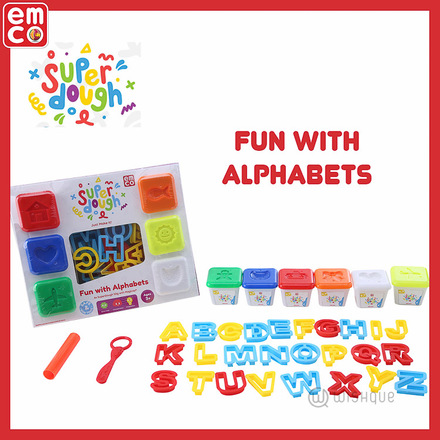 Super Dough Numbers & Letters - Fun with Alphabets